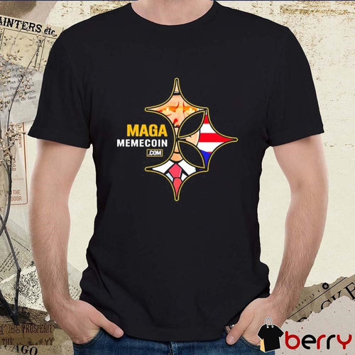 Antonio Brown Wearing Donald Trump Maga Memecoin.Com t-shirt