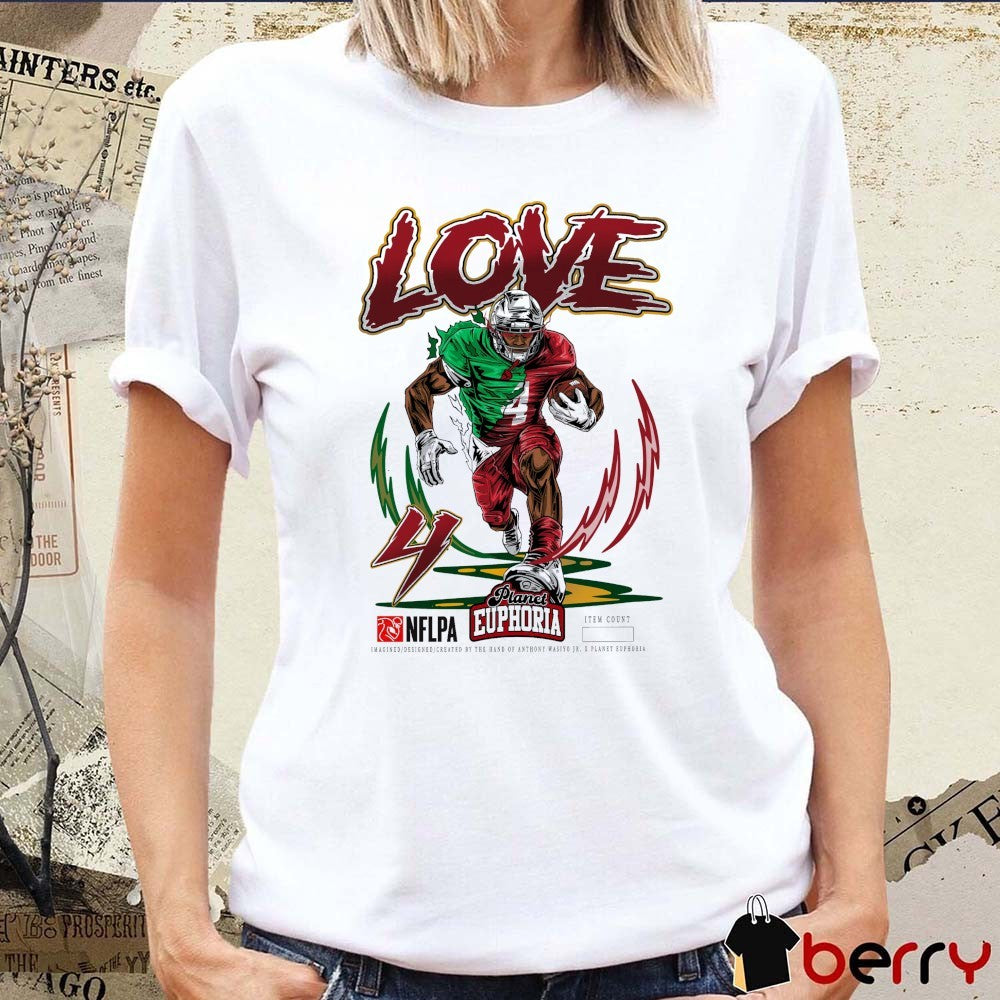 Arizona Cardinals NFL Jeremiyah Love Planet Euphoria Artwork 2026 t-shirt
