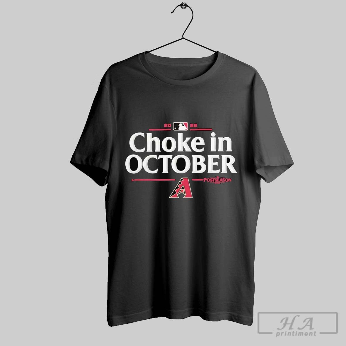 Official Arizona Diamondbacks 2025 Choke In October Mlb Postseason