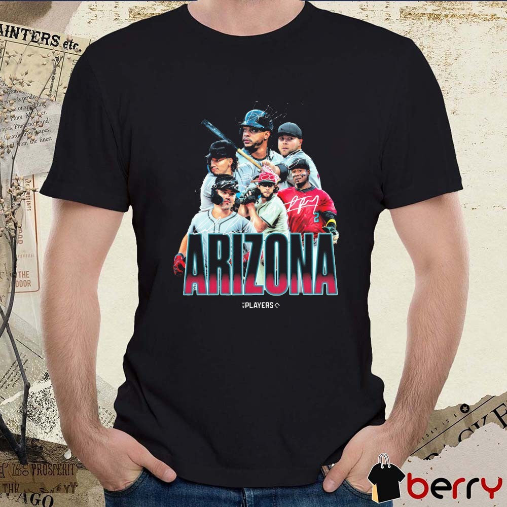 Arizona Diamondbacks Baseball Players Signatures Series 2025 t-shirt
