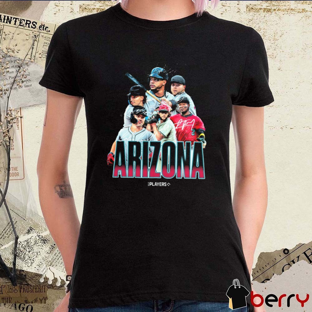 Arizona Diamondbacks Baseball Players Signatures Series 2025 t-shirt