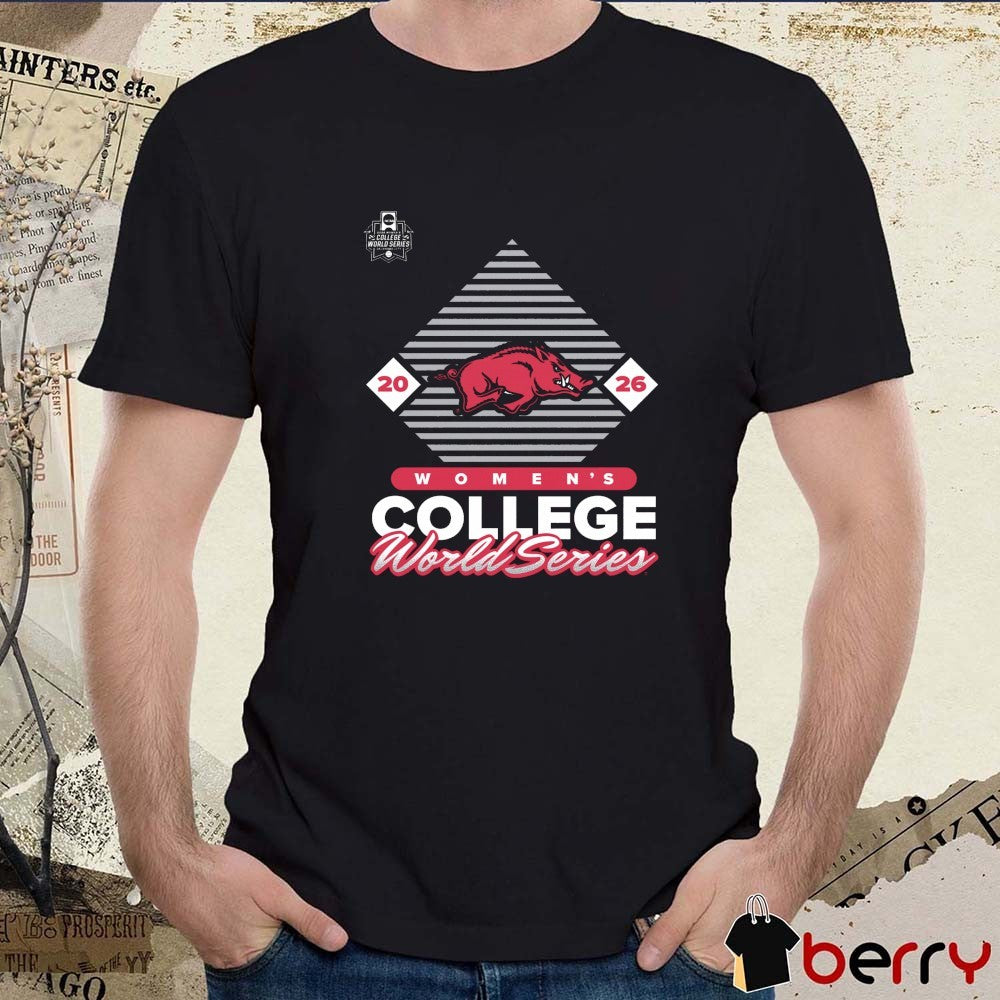 Arkansas Razorbacks 2026 NCAA Softball Women’s College World Series Scoring Title t-shirt
