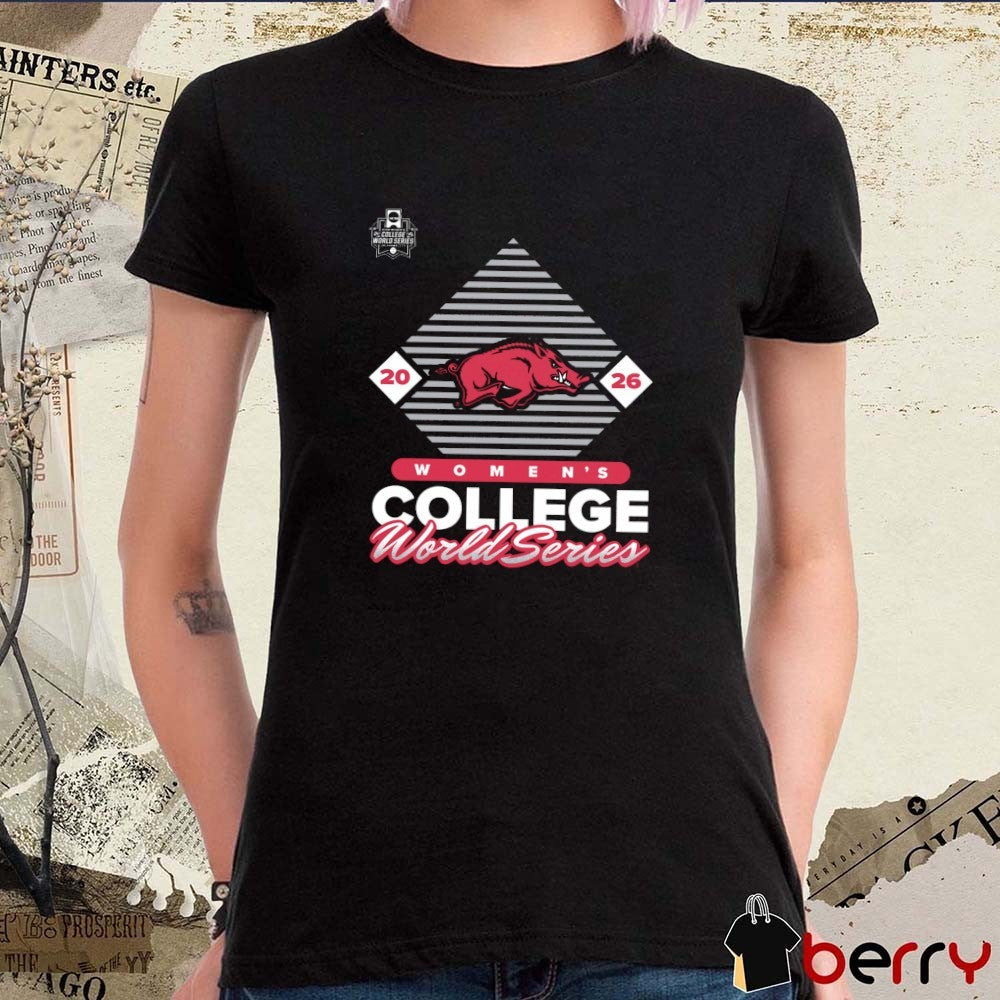 Arkansas Razorbacks 2026 NCAA Softball Women’s College World Series Scoring Title t-shirt