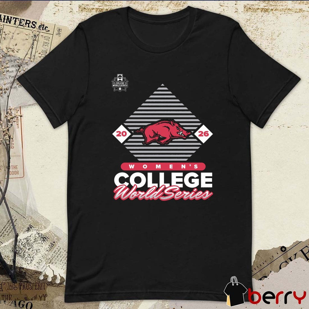 Arkansas Razorbacks 2026 NCAA Softball Women’s College World Series Scoring Title t-shirt
