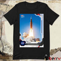 Artemis II 1st Crewed Mission Around The Moon Since 1972 Topps Poster t-shirt