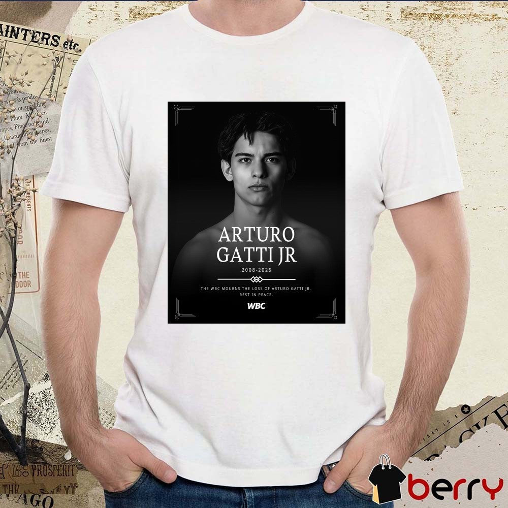 Arturo Gatti Jr 2008 – 2025 The WBC Mourns The Loss Of Arturo Gatti Jr Rest In Peace Poster t-shirt