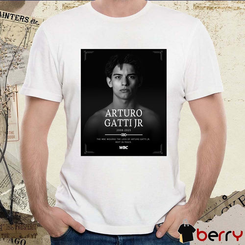 Arturo Gatti Jr 2008 – 2025 The WBC Mourns The Loss Of Arturo Gatti Jr Rest In Peace Poster t-shirt