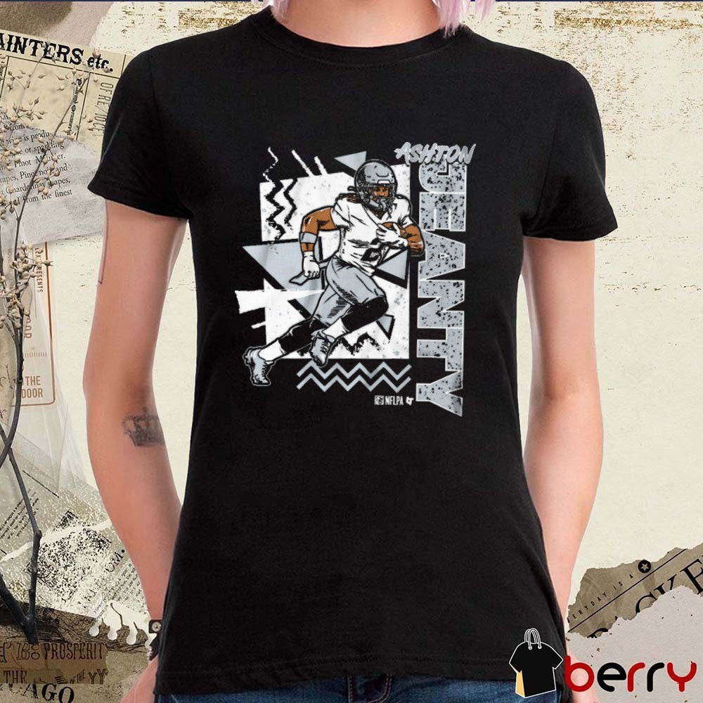 Ashton Jeanty 90s Style Las Vegas Raiders 2025 NFL Graphic t-shirt