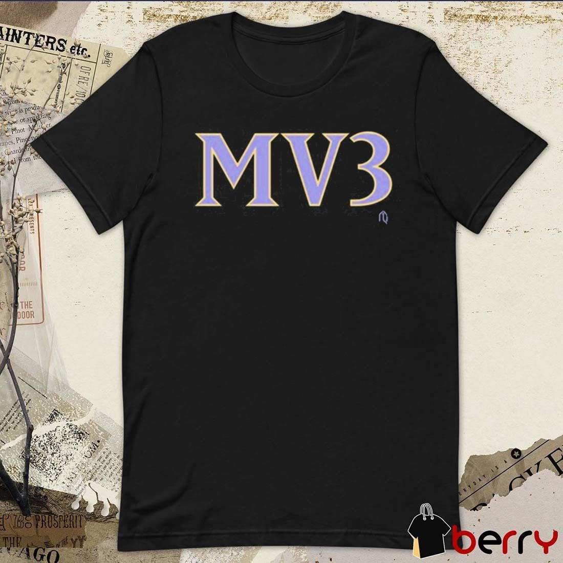 Athletelogos Lamar Jackson MV3 Baltimore Ravens NFL t-shirt