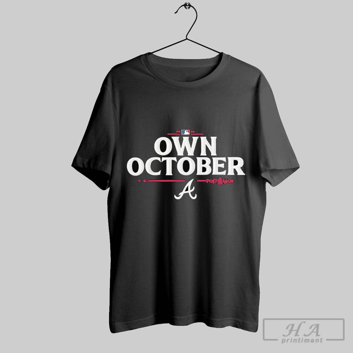 Official Atlanta Braves 2025 Mlb Postseason Own October