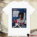 Atlanta Braves Congratulations To Ronald Acuña Jr. Comeback Player Of The Year 2025 Poster t-shirt