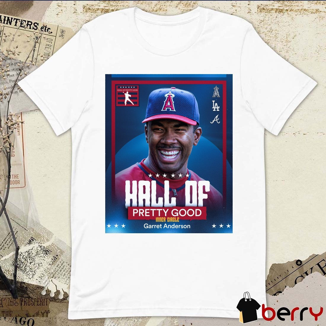 Atlanta Braves Garret Anderson MLB Hall of Pretty Good Inner Circle 2026 Poster t-shirt