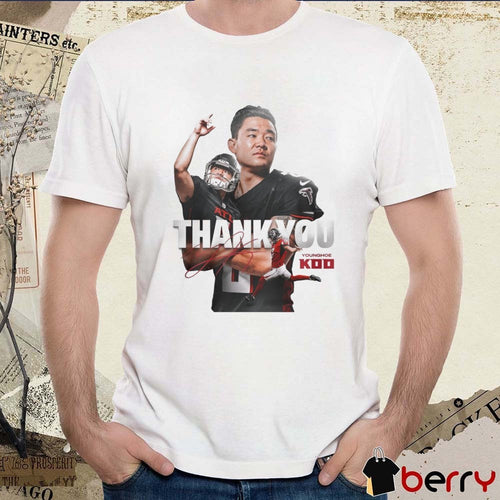 Atlanta Falcons Football Thank You Younghoe Koo Signature t-shirt