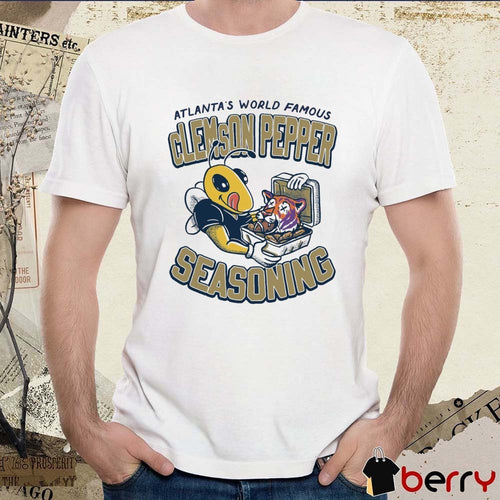 Atlanta’s World Famous Clemson Pepper Seasoning Georgia Tech Yellow Jackets Defeats Clemson Tigers t-shirt