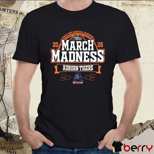 Auburn Tigers 2026 NCAA DI Men’s Basketball Championship March Madness t-shirt