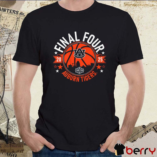 Auburn Tigers Basketball 2025 Final Four NCAA March Madness t-shirt