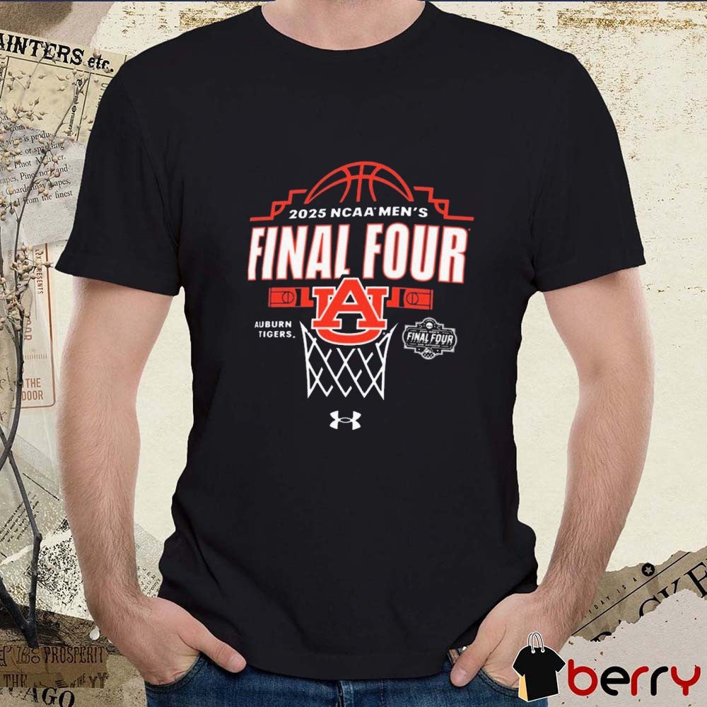 Auburn Tigers Basketball 2025 NCAA Men’s Final Four March Madness Alamo t-shirt