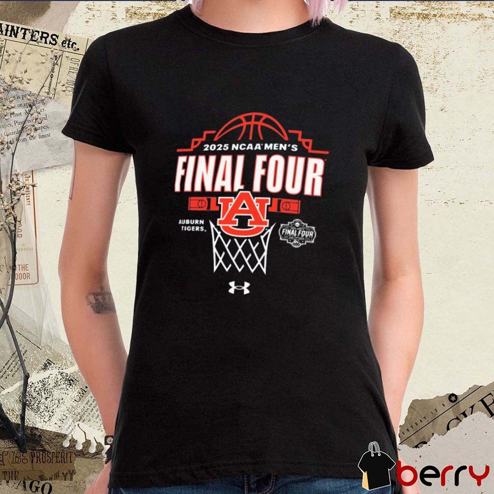 Auburn Tigers Basketball 2025 NCAA Men’s Final Four March Madness Alamo t-shirt