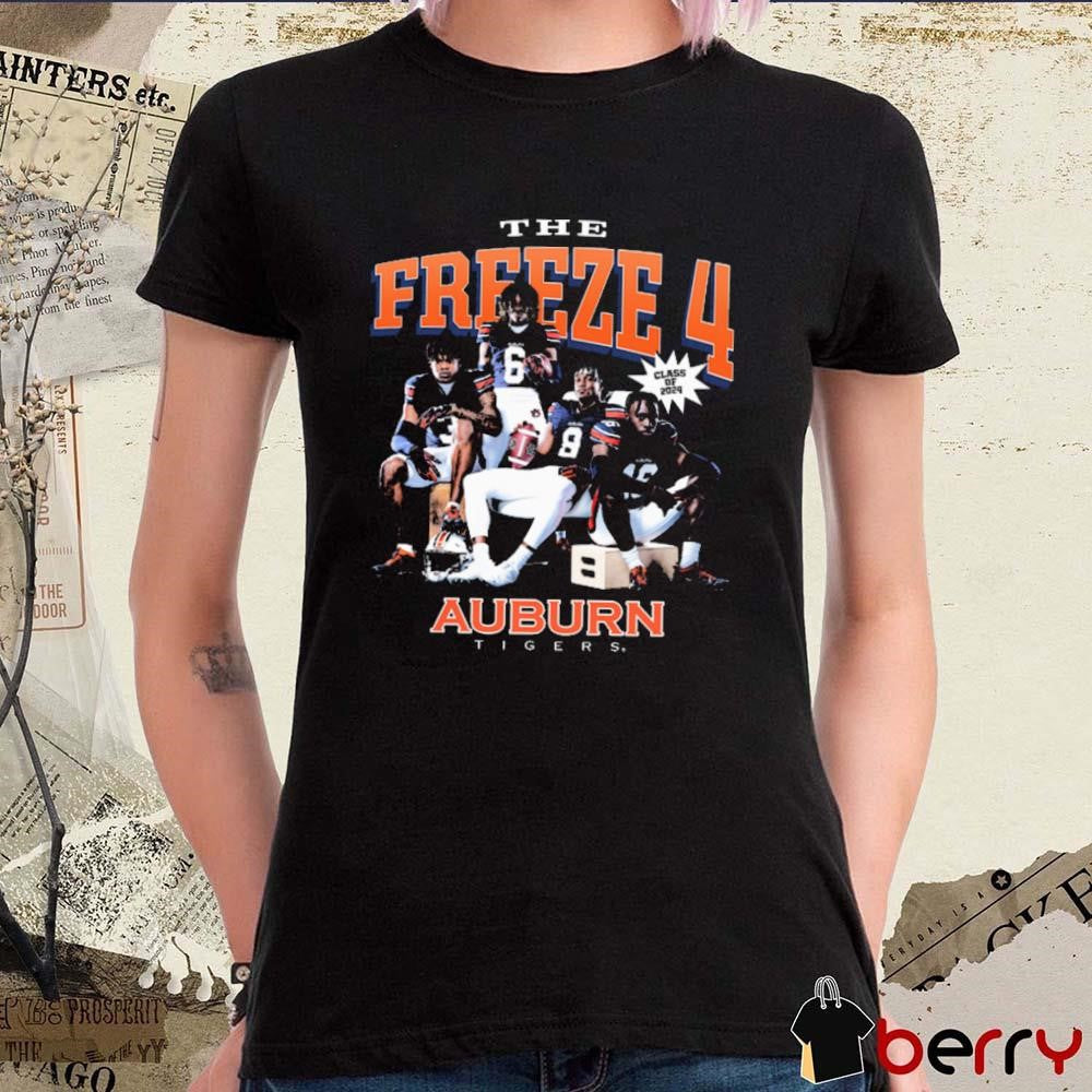 Auburn Tigers Meet the Freshmen 4 Cam Coleman Class Of 2024 Graphic t-shirt