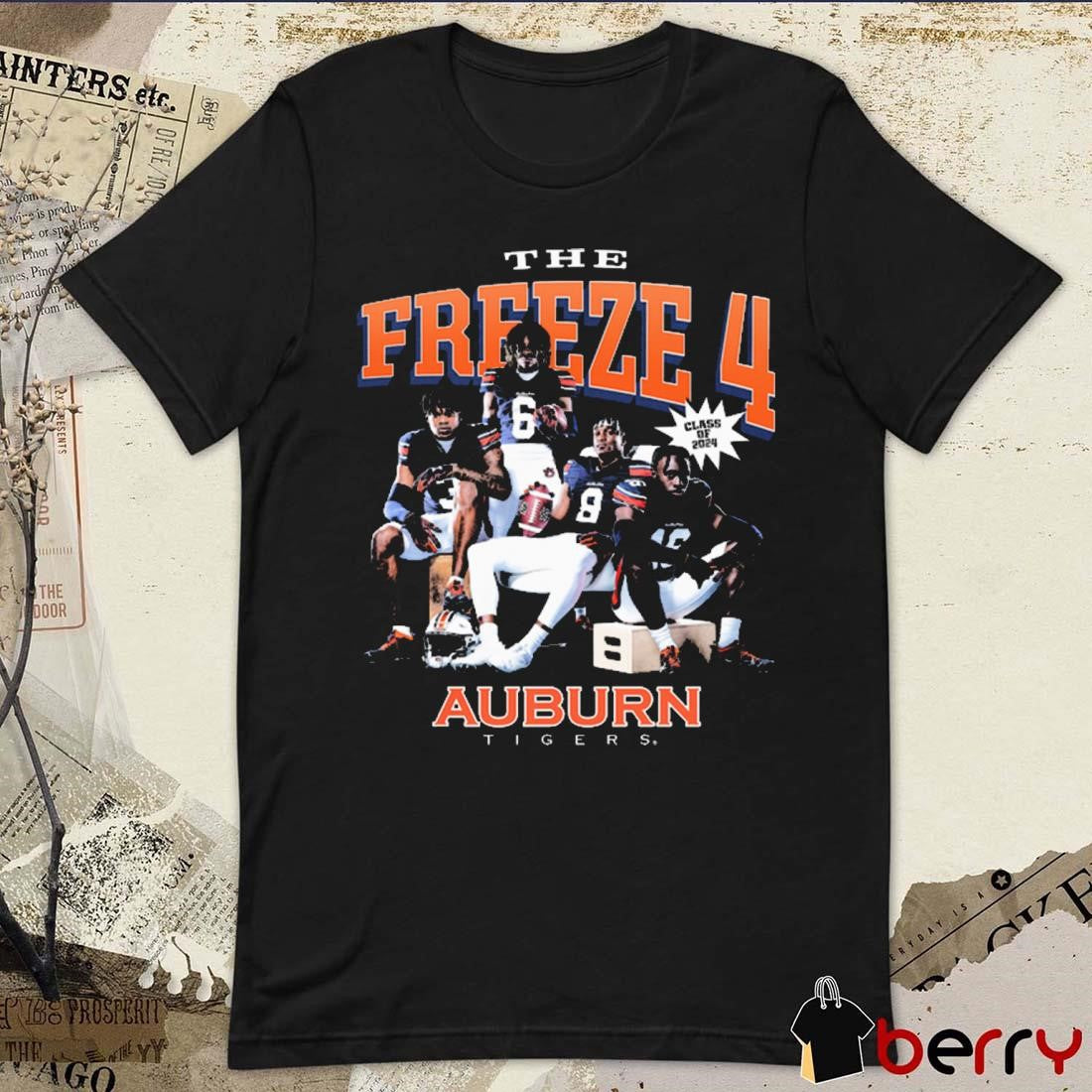 Auburn Tigers Meet the Freshmen 4 Cam Coleman Class Of 2024 Graphic t-shirt