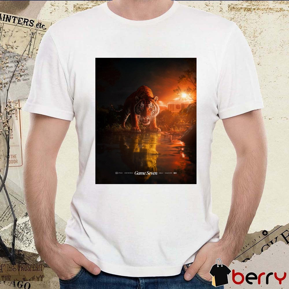Auburn Tigers Vs Missouri Football Game Seven Jordan-Hare Stadium October 18 2025 Poster t-shirt