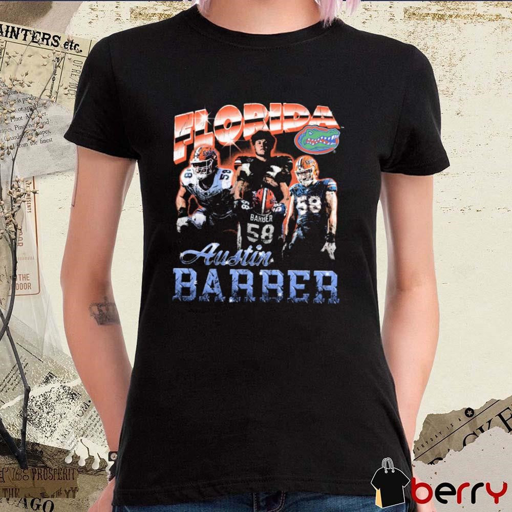 Austin Barber Florida Gators Vintage Graphic t-shirt