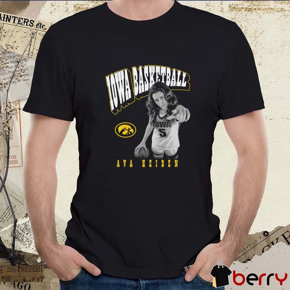 Ava Heiden Iowa Hawkeyes women’s basketball Illustrated t-shirt