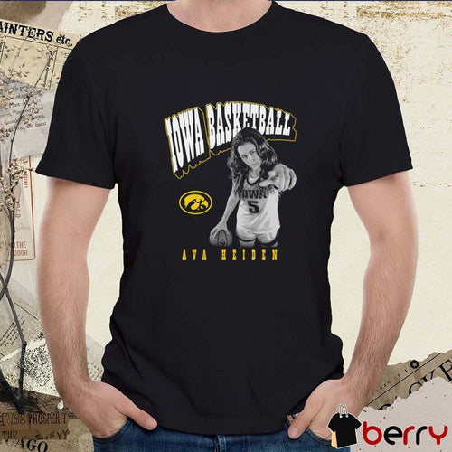 Ava Heiden Iowa Hawkeyes women’s basketball Illustrated t-shirt