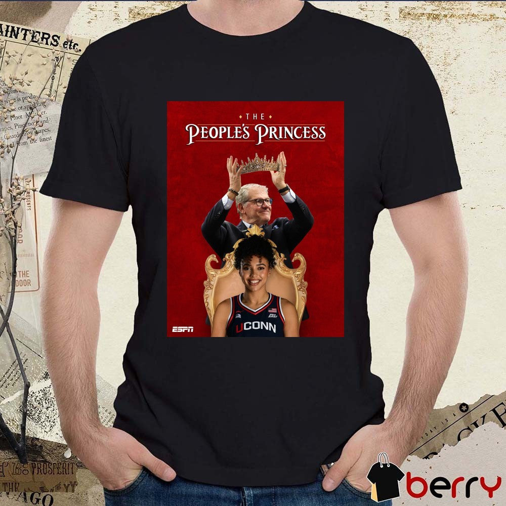 Azzi Fudd Sweet 16 Uconn Huskies The People’s Princess Poster t-shirt