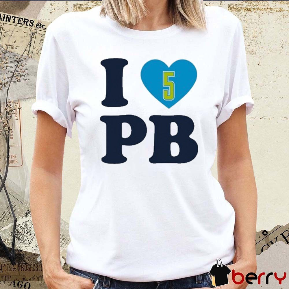 Azzi Fudd Wearing I Love Pb Paige Bueckers Dallas Wings WNBA t-shirt