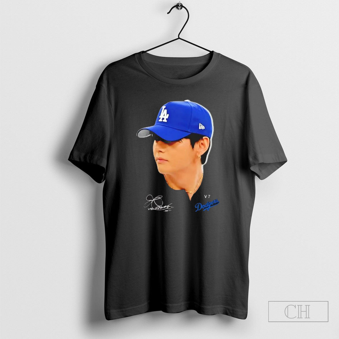 Official Bts V La Dodgers Signature Sweater