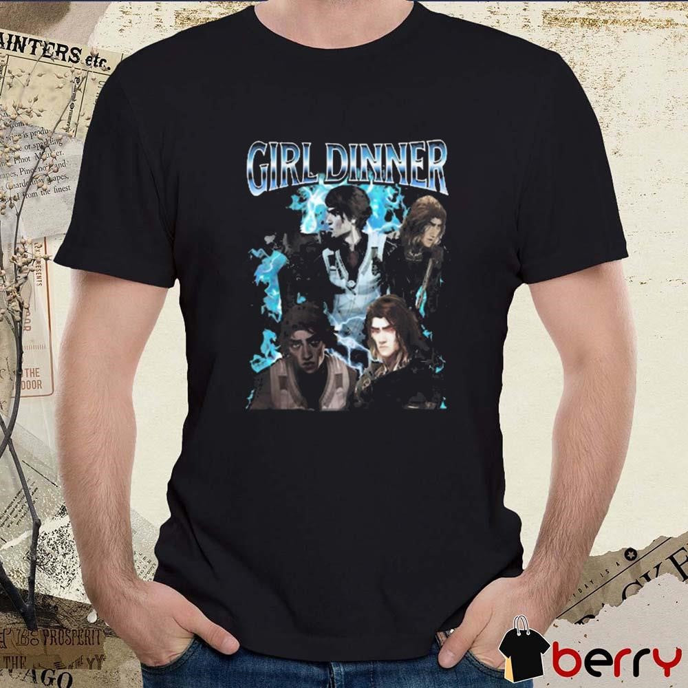 Babyteeplus Lisadecorer Girl Dinner Viktor Arcane t-shirt