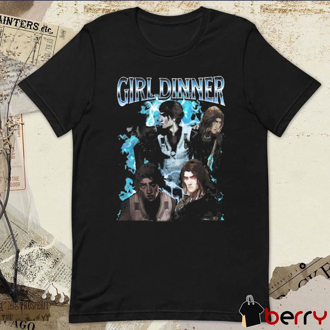 Babyteeplus Lisadecorer Girl Dinner Viktor Arcane t-shirt