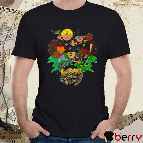 Backyard Sports with the Pittsburgh Pirates Baseball MLB Cartoon 2025 t-shirt