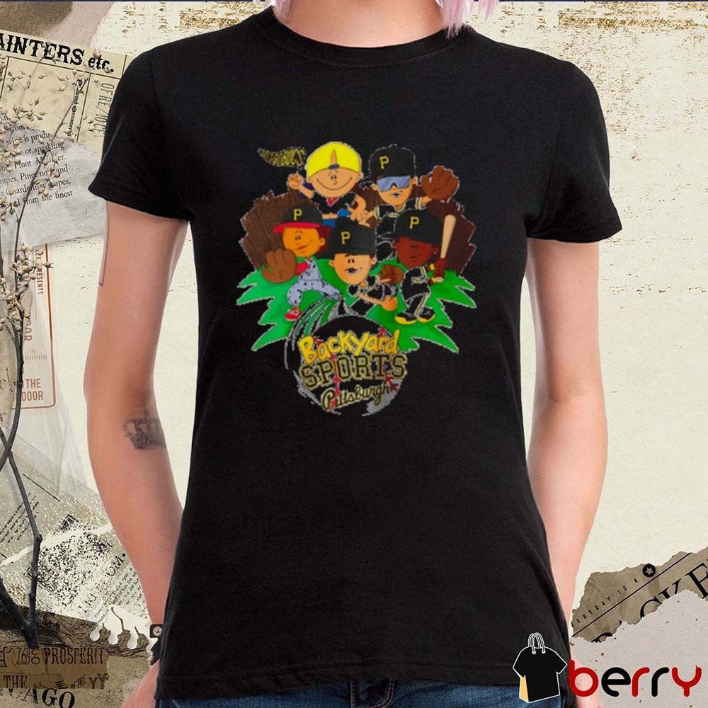 Backyard Sports with the Pittsburgh Pirates Baseball MLB Cartoon 2025 t-shirt
