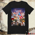 Bad Bunny And Lady Gaga The Only Thing More Powerful Than Hate Is Love Poster t-shirt