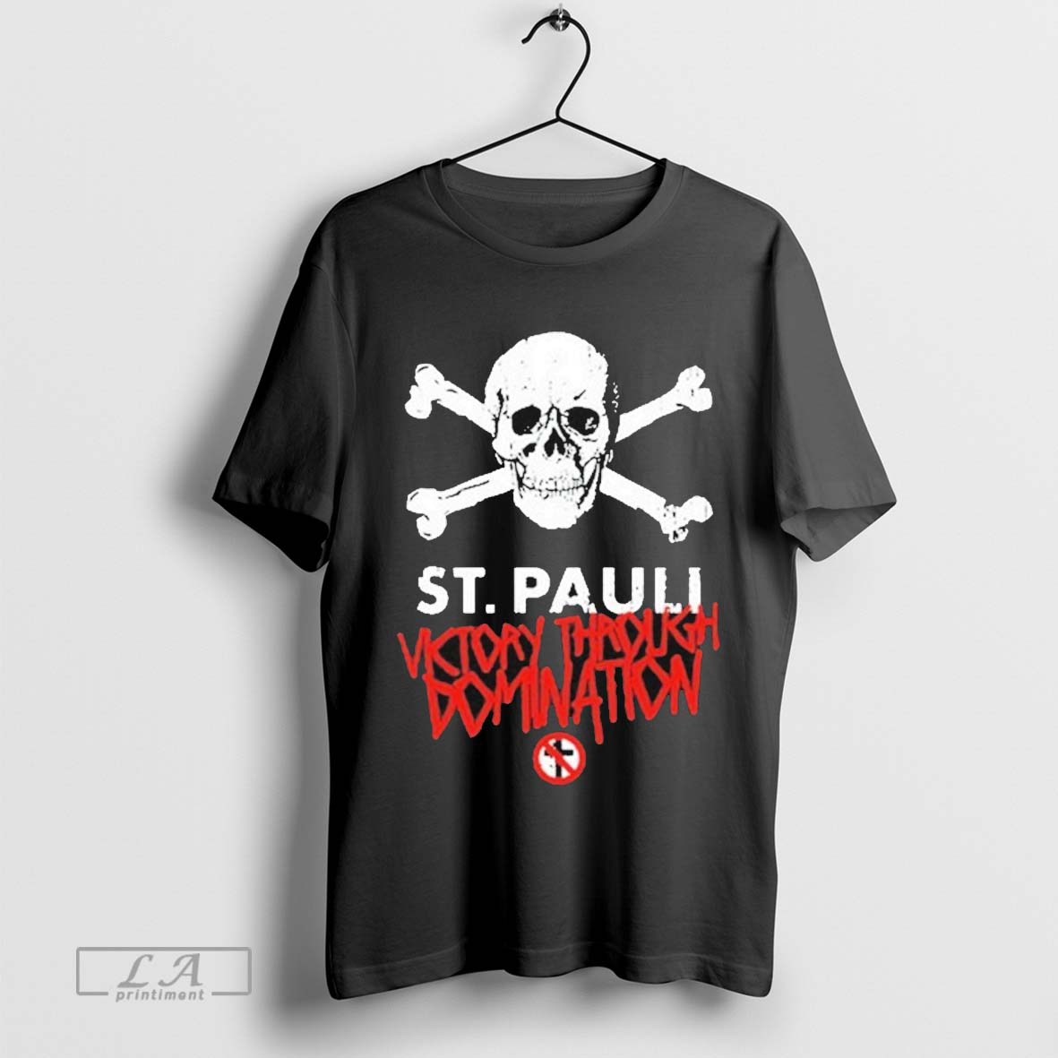 Official Bad Religion Fc St Pauli X Bad Religion Victory Through Domination Shirt 396079