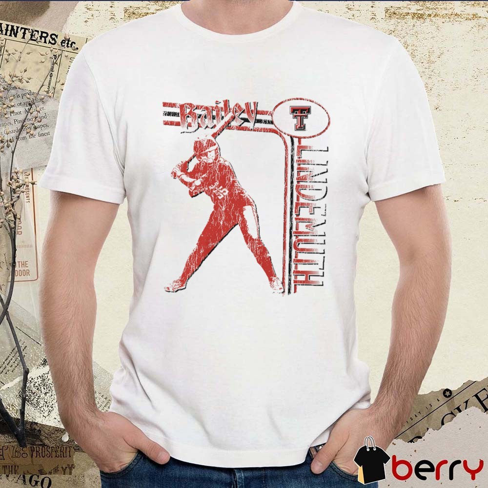 Bailey Lindemuth Texas Tech Red Raiders softball NCAA Division I Illustrated Vintage t-shirt
