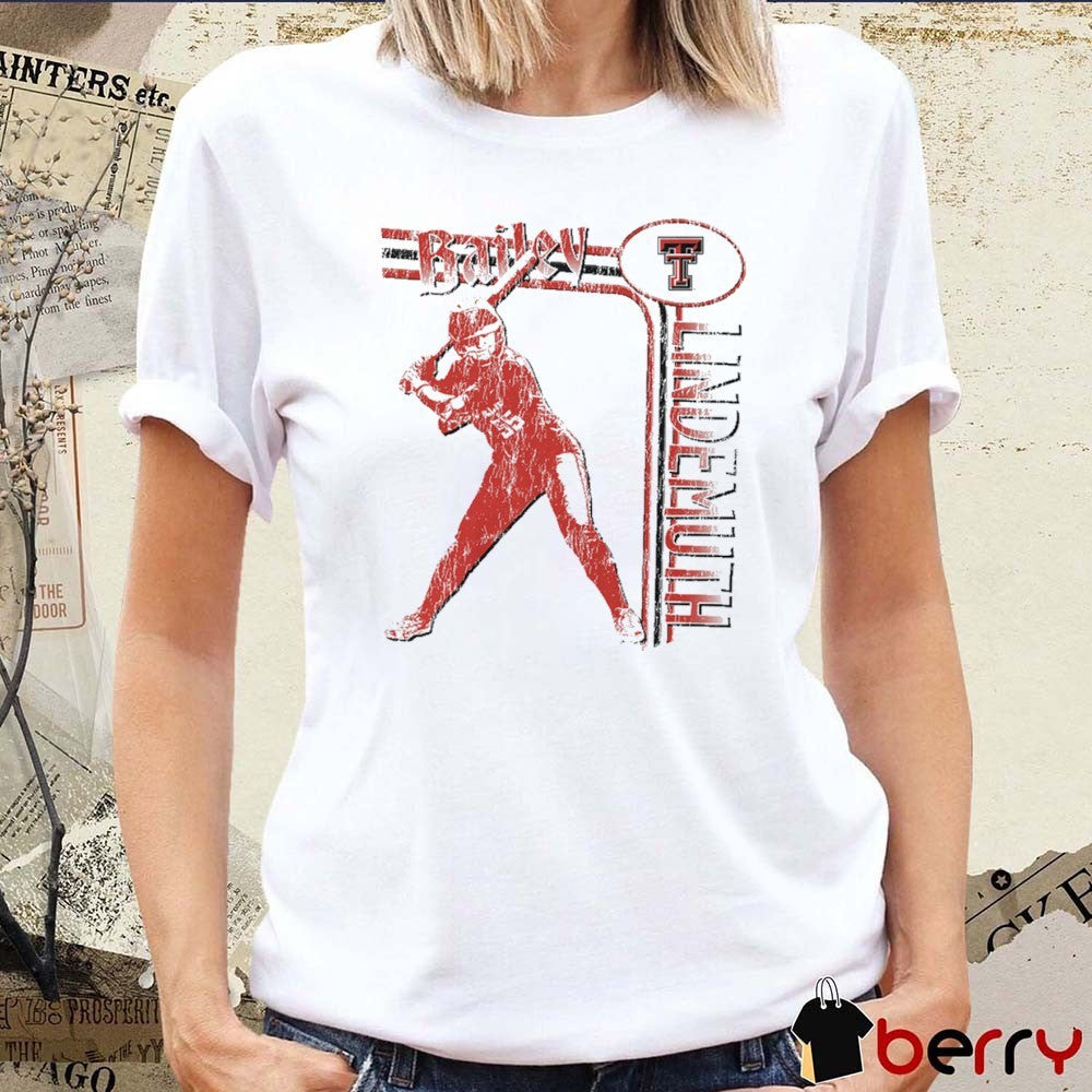 Bailey Lindemuth Texas Tech Red Raiders softball NCAA Division I Illustrated Vintage t-shirt