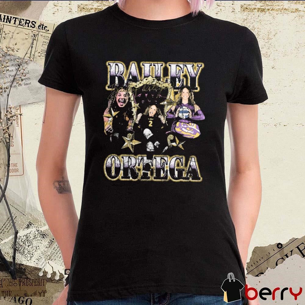 Bailey Ortega LSU Volleyball Signature Vintage Graphic t-shirt