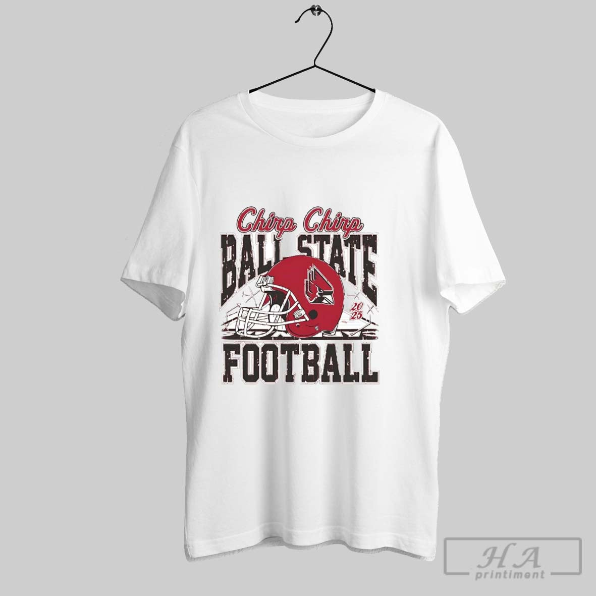 Official Ball State Cardinals Chirp Chirp Helmet