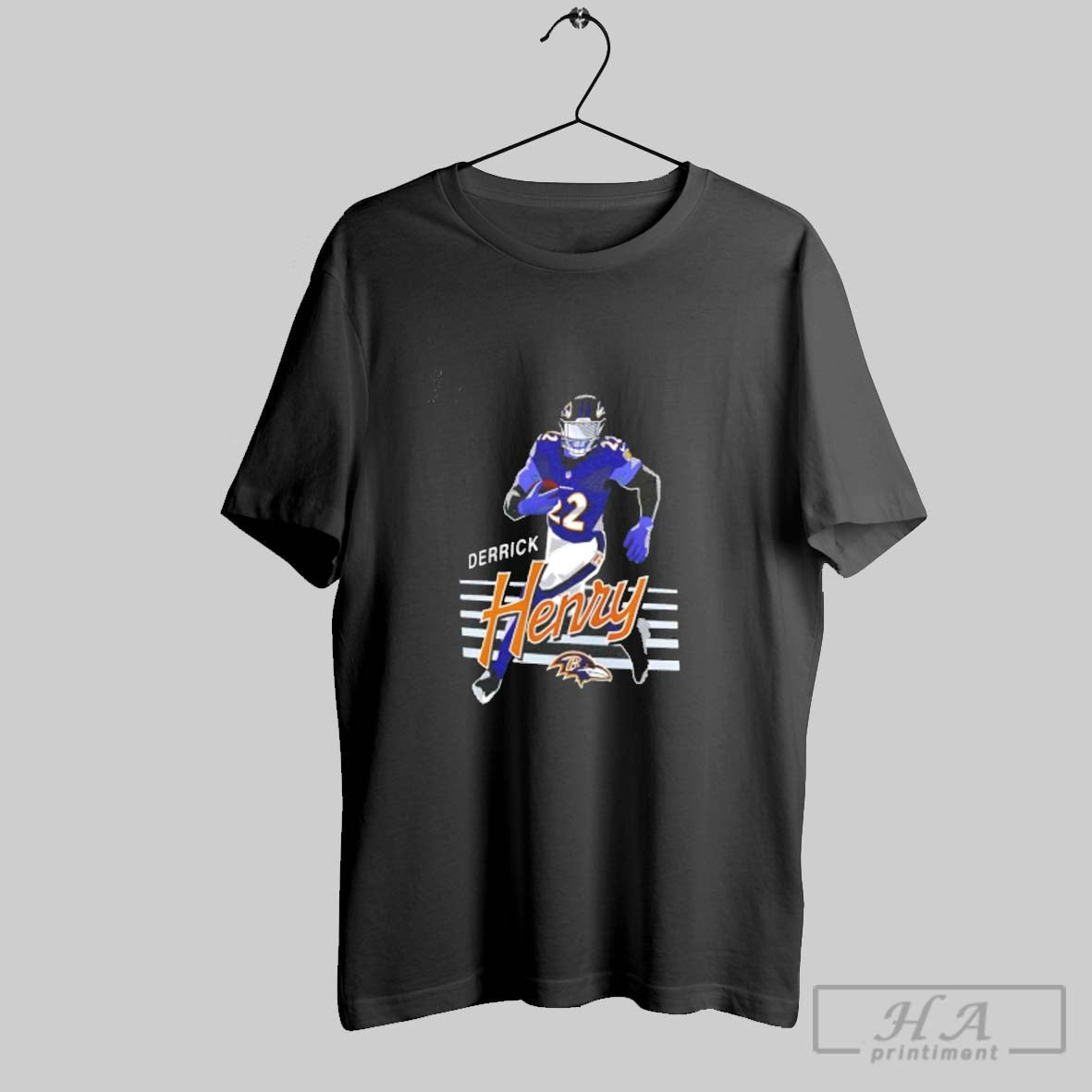 Official Baltimore Ravens Derrick Henry Illustrative Pack