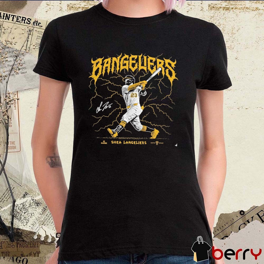 Bangeliers Shea Langeliers Oakland Athletics MLB 2026 Signature t-shirt