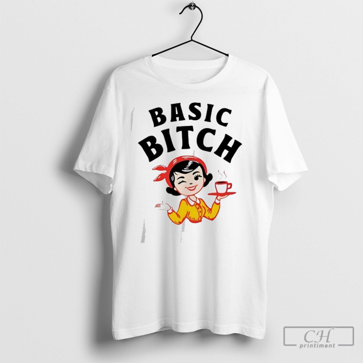 Official Basic Bitch Serving Coffee Halloween Sweater