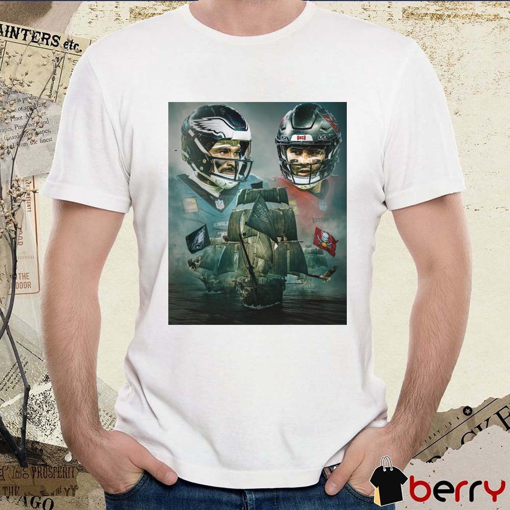 Battle at the Bay Philadelphia Eagles vs Tampa Bay Buccaneers September 28, 2025 t-shirt