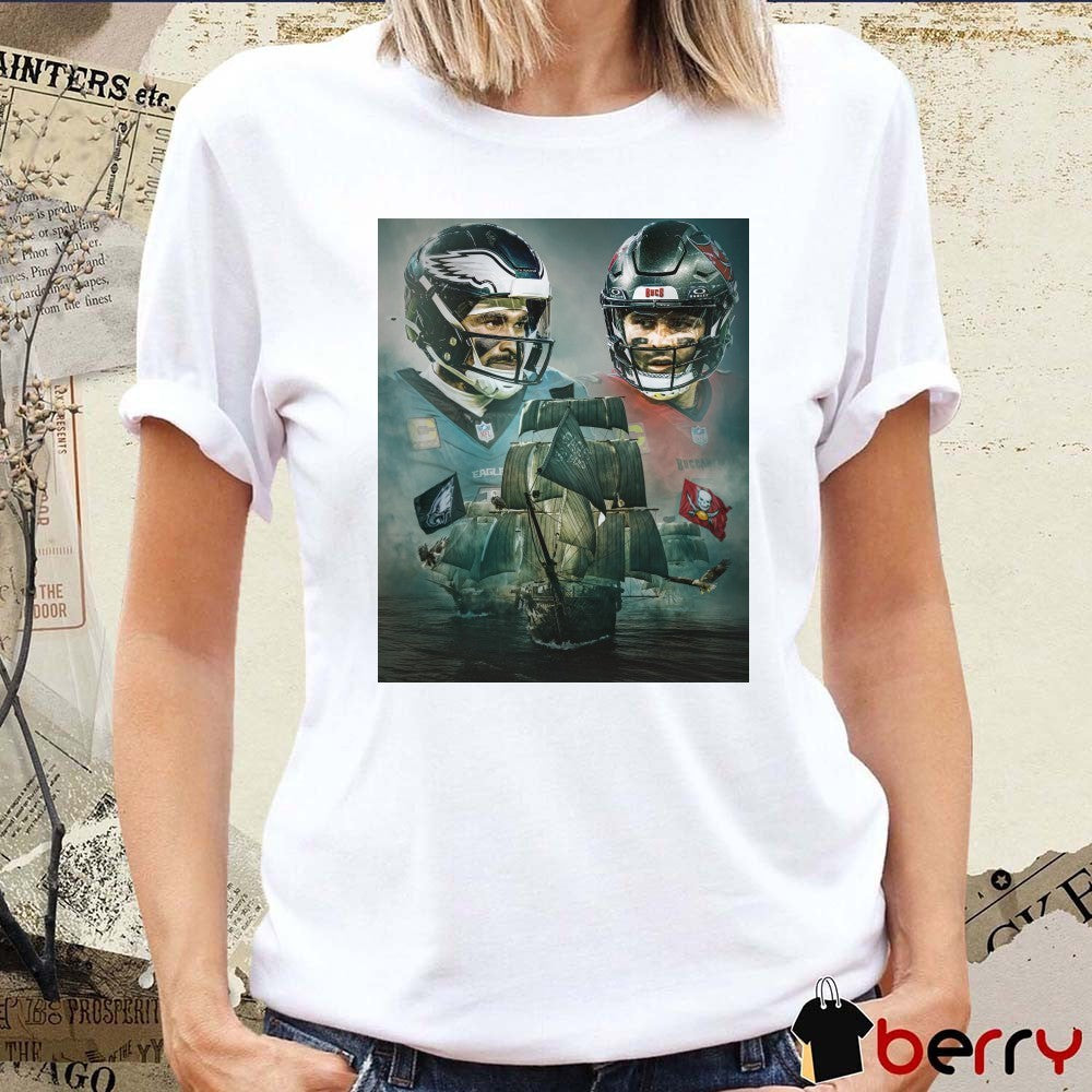 Battle at the Bay Philadelphia Eagles vs Tampa Bay Buccaneers September 28, 2025 t-shirt
