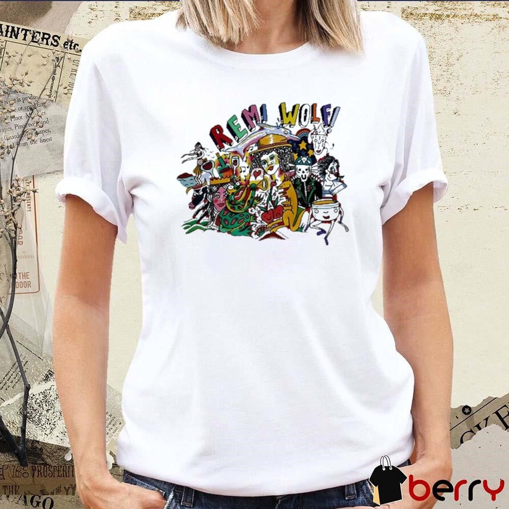 Big Ideas Remi Wolf Drawing t-shirt