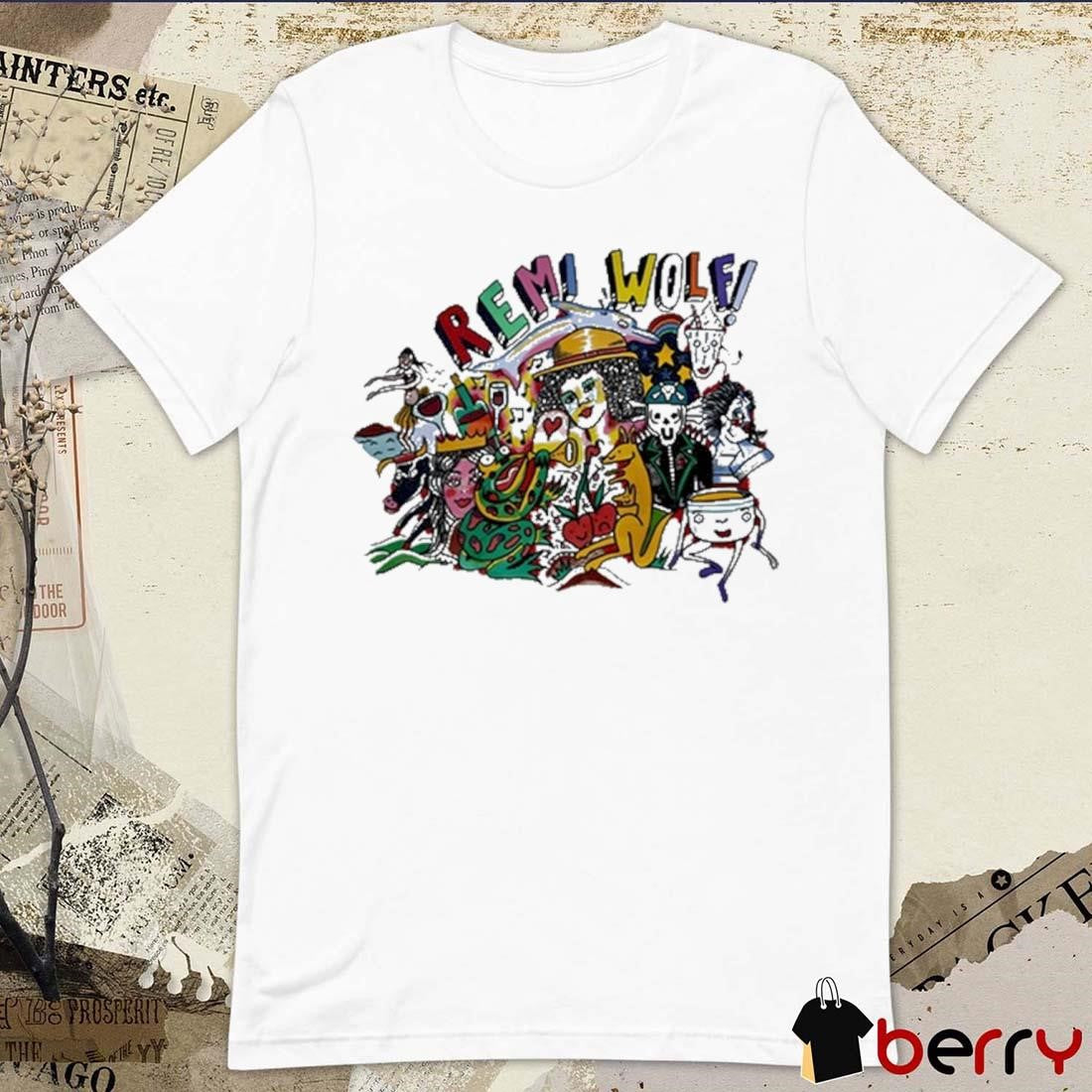Big Ideas Remi Wolf Drawing t-shirt
