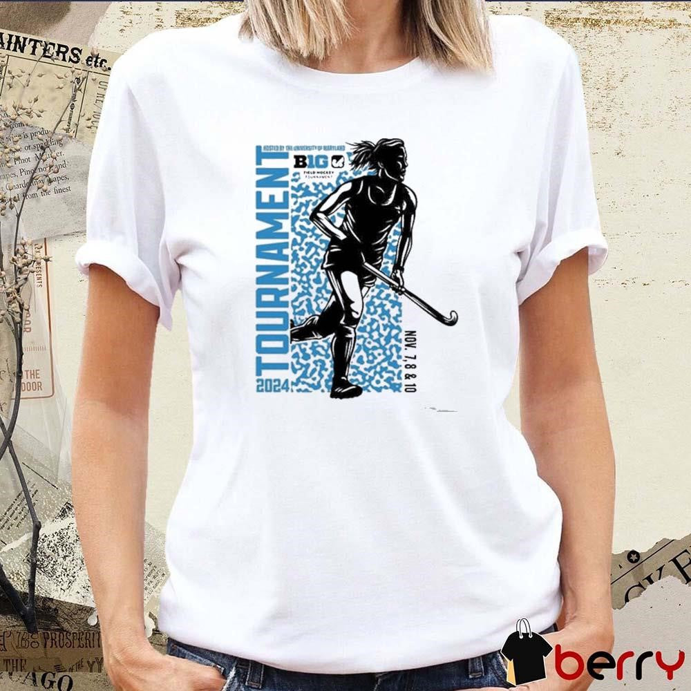 Big Ten White Rally Field Hockey Championship Nov 7-10 2024 Tournament t-shirt