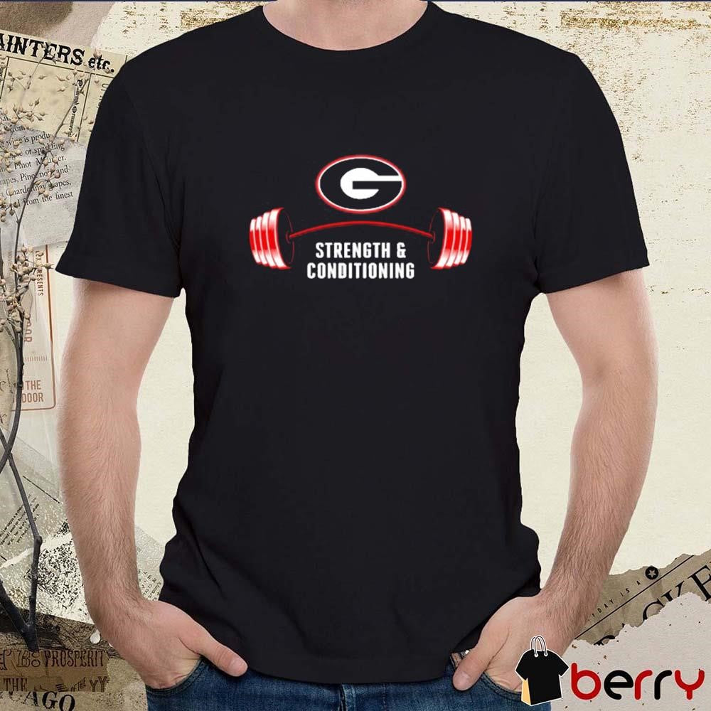 Bijan Robinson Wearing Uga Strength And Conditioning Georgia Bulldogs t-shirt